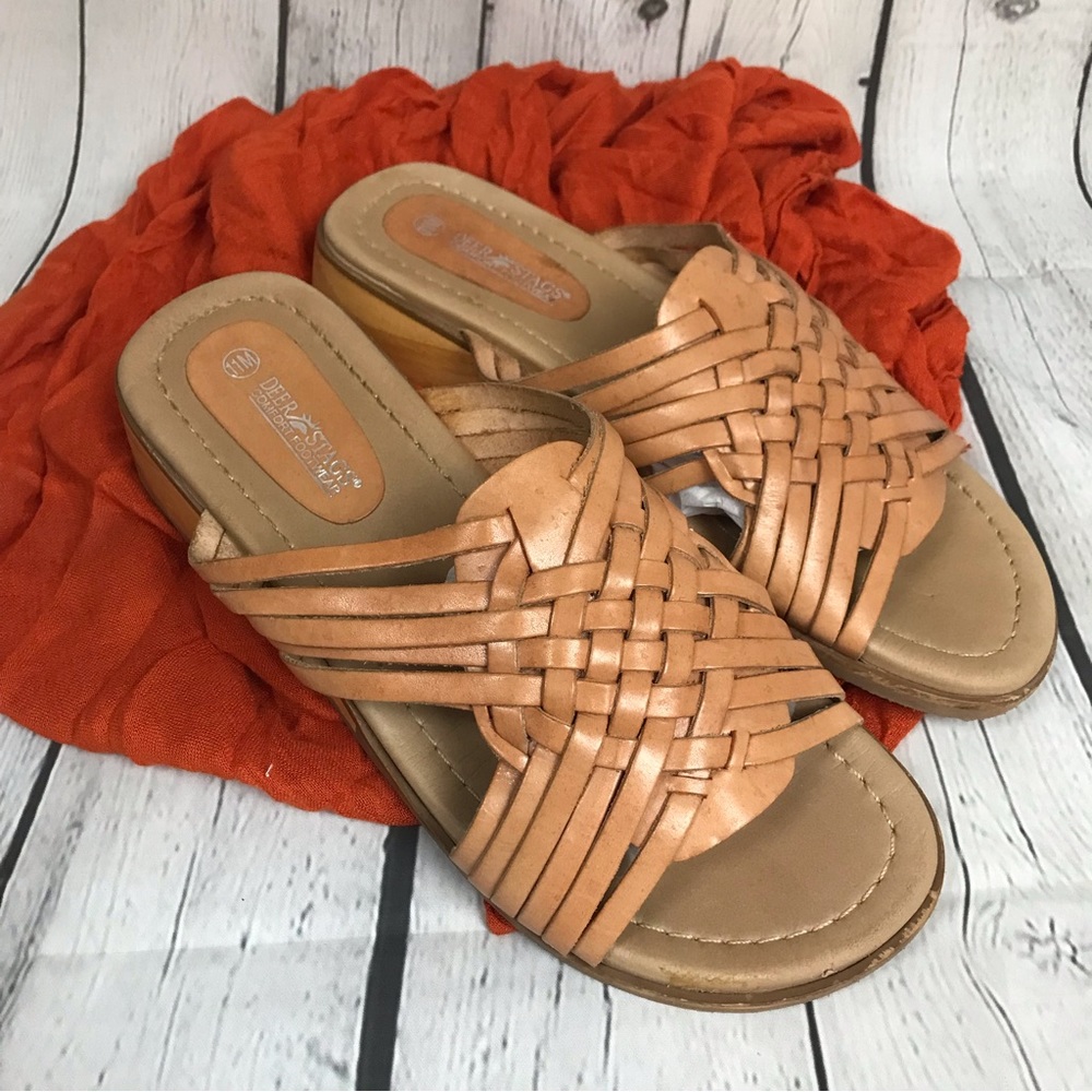 Deer Stags Comfort Leather Sandal